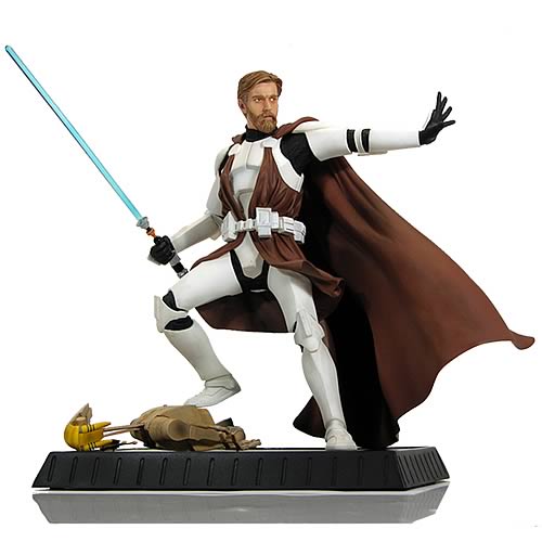 Star Wars Obi-Wan Kenobi in Clone Trooper Armor Statue